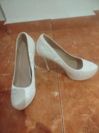 Zapatos de vestir blancos talla 42