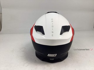 casco integral origine casco origine delta virgin fluo red/black/titanium matt (ece22.06) m