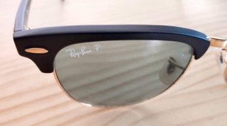Gafas de sol Ray-Ban Clubmaster Negro/Dorado