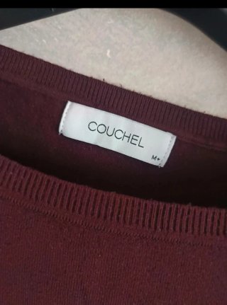 Jersey Couchel Talla 48 Burdeos