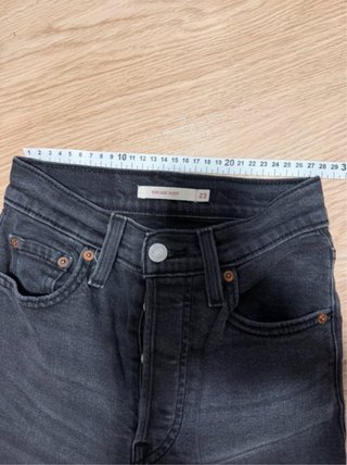 Pantalón Levi's Wide Leg Negro