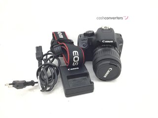 camara digital reflex canon eos 1000d+ef-s 18-55mm 1:3.5-5.6 is
