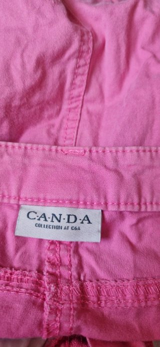 Pantalón pirata Canda rosa talla 46