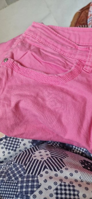 Pantalón pirata Canda rosa talla 46