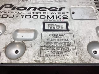 reproductor cd pioneer cdj-1000mk2
