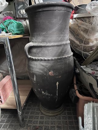 Tinaja de terracota grande