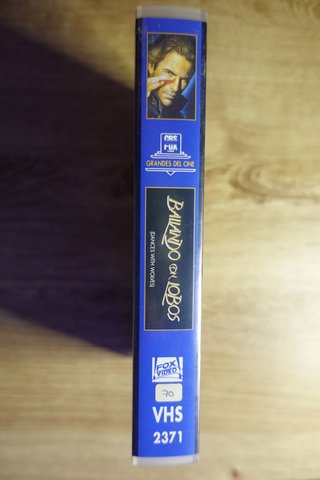 Bailando con lobos VHS Kevin Costner Fox