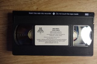 Bailando con lobos VHS Kevin Costner Fox