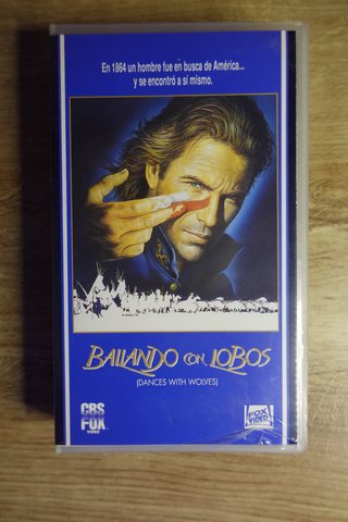 Bailando con lobos VHS Kevin Costner Fox