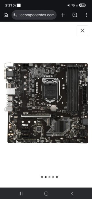 Placa Base MSI B360M PRO-VDH
