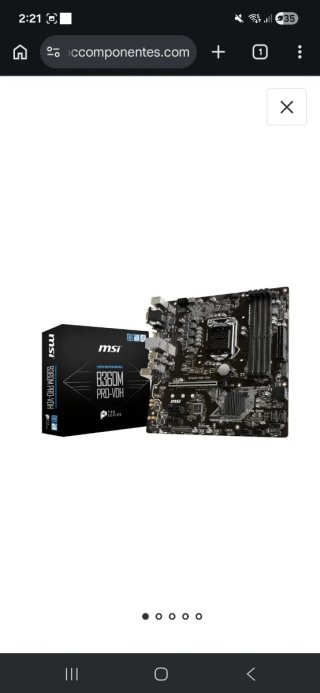 Placa Base MSI B360M PRO-VDH