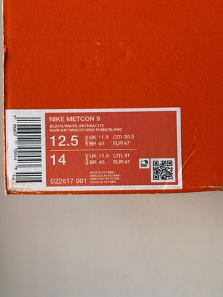 Nike Metcon 9 Black Smoke Grey [47]