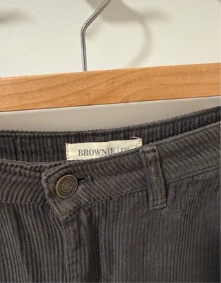 Pantalón de pana Brownie negro