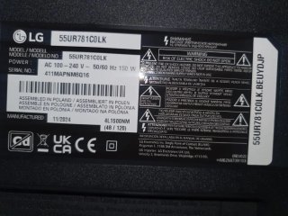 TV LG 55 55UR781C0LK