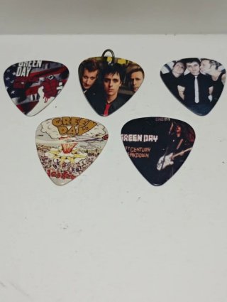 Púas de Guitarra Green Day (Set 5)
