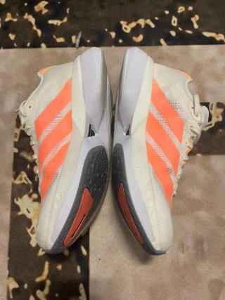 Zapatillas Adidas Adizero Boston 13 Naranja/Blanco
