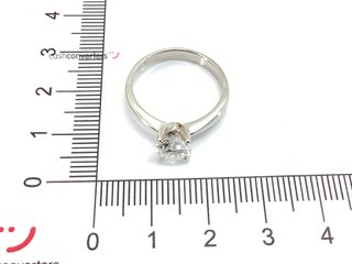 sortija oro 18k con diamante de laboratorio t. 10,5 (16,08 mm)