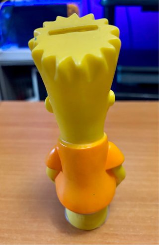 Porta Monete Vintage BART SIMPSON 1990 Originale CON TAPPO