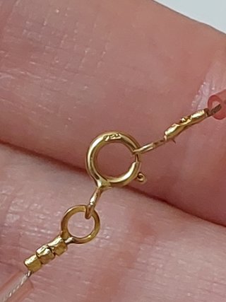 Bracciale con oro 750