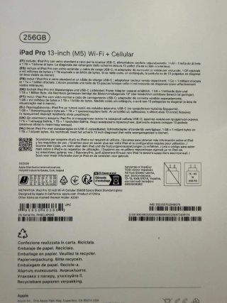 iPad Pro 13  NUEVO 256GB