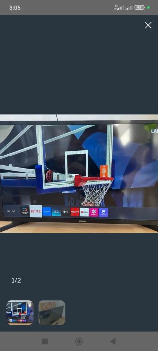 TV Samsung Smart 4K 32 UHD.    No negociable