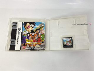 dragonball z attack of the saiyans nds