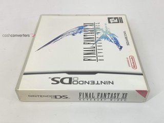 final fantasy xii revenant wings nds