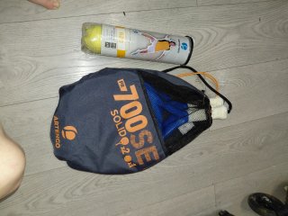 Confezione 2 racchette da padel da spiaggia + 3 palline