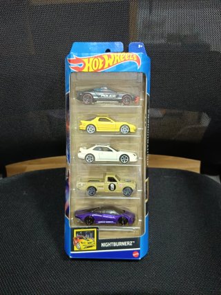 Hot Wheels 5 Pack Nightburnerz