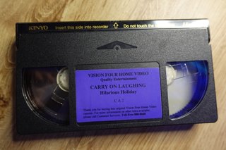 Carry On Laughing Hilarious Holiday VHS