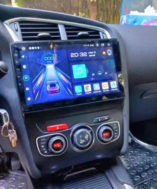 Rádio Citroën C4 Fase 2 Android 14 + GPS + Carplay