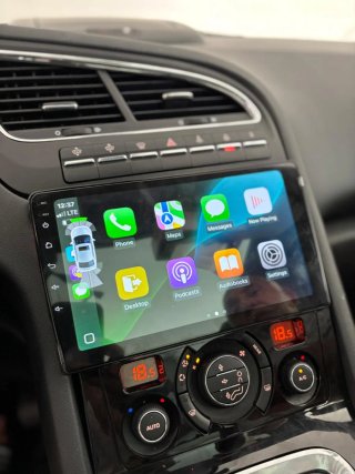 Rádio Peugeot 3008/5008 Android 14 + GPS + Carplay