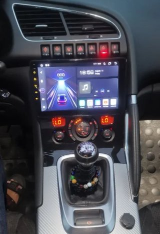 Rádio Peugeot 3008/5008 Android 14 + GPS + Carplay