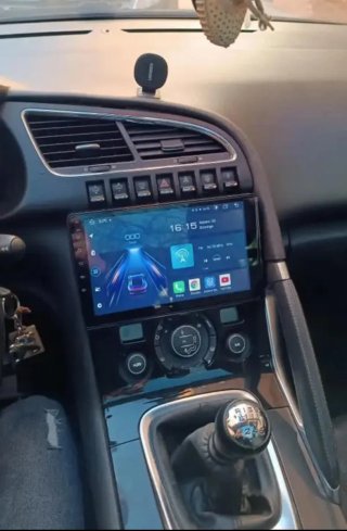 Rádio Peugeot 3008/5008 Android 14 + GPS + Carplay