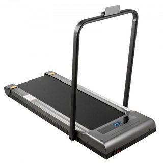 Caminadoras Bajo Escritorio Caminadoras para Correr, Caminadora LED para Correr en Casa con Control Remoto, Caminadora Slim Portátil de Ejercicio Interior con Velocidad de 1-6.0 km/h (Plata, con P...