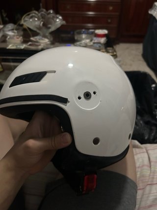 Casco Moto Shiro Talla XXL Blanco