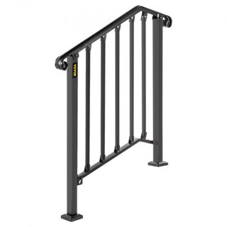 Barandilla de Hierro X Picket #2 Railing Rail Se Ajusta a 2 Escalones
