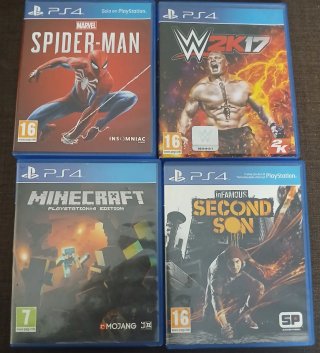 Juegos Seminuevos + PS4:Spider-man,God of War,etc