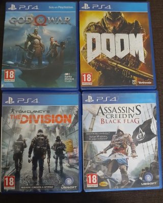 Juegos Seminuevos + PS4:Spider-man,God of War,etc