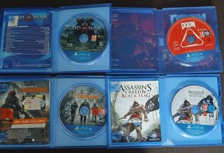Juegos Seminuevos + PS4:Spider-man,God of War,etc