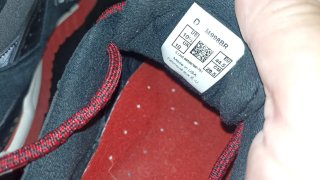 New Balance 998 Made in USA Negro Rojo
