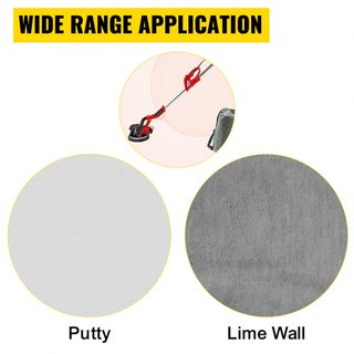 Lijadora de Paneles de Yeso 750W, Lijadora Eléctrica de Paneles de Yeso, Lijadora de Sheetrock Plegable, con Mango Telescópico, Lijadora Eléctrica, Velocidad Variable 800-1750 RPM, Lijadora de Par...