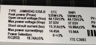 Placas Solares 535W