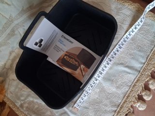 Teglia in silicone per friggitrice ad aria Silverc