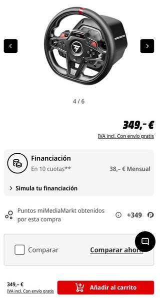 Volante Thrustmaster T248