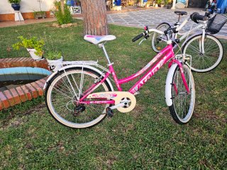 Bicicleta niña 24 Atala rosa