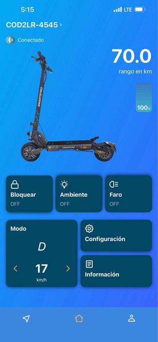 Patinete smartgyro crossover dual max 2 LR