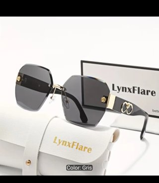 Occhiali da sole LynxFlare eleganti da donna con fiori