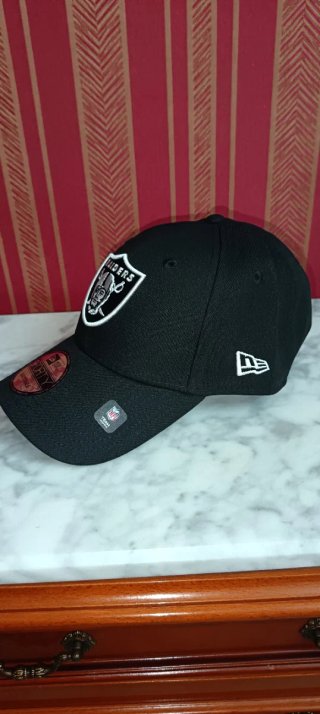 Gorra Raiders Las Vegas NFL de Velcro