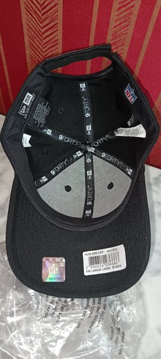 Gorra Raiders Las Vegas NFL de Velcro